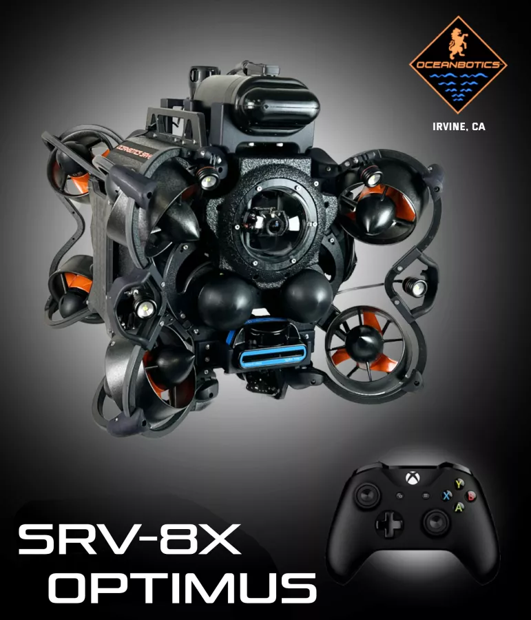 Introducing the SRV-8X Optimus underwater ROV img#1
