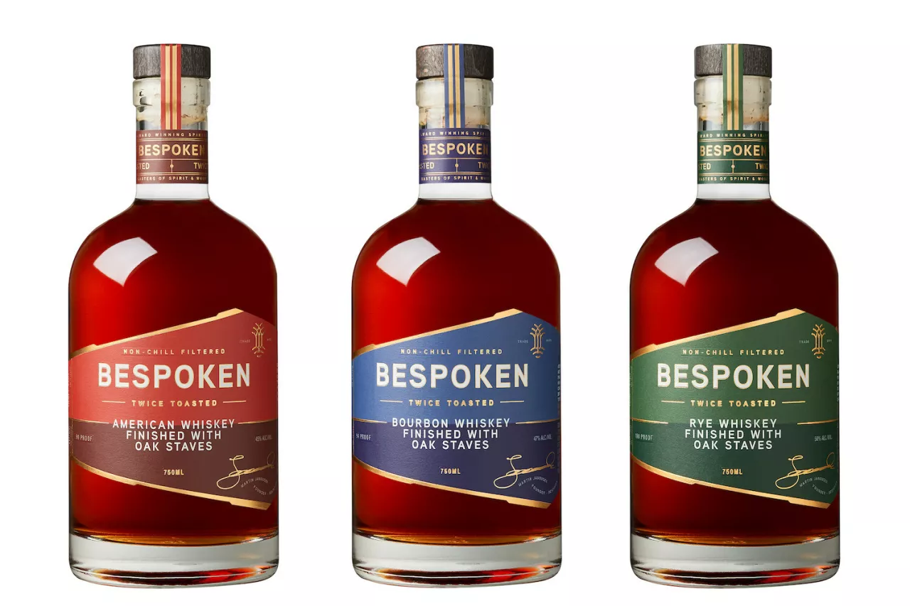 Bespoken's portfolio of double gold award-winning whiskeys. img#1