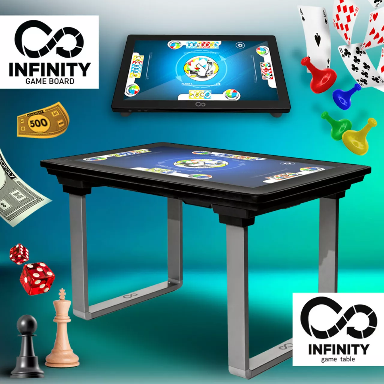 ARCADE1UP LEVELS UP GAME NIGHT WITH RELEASE OF INFINITY GAME BOARD img#1