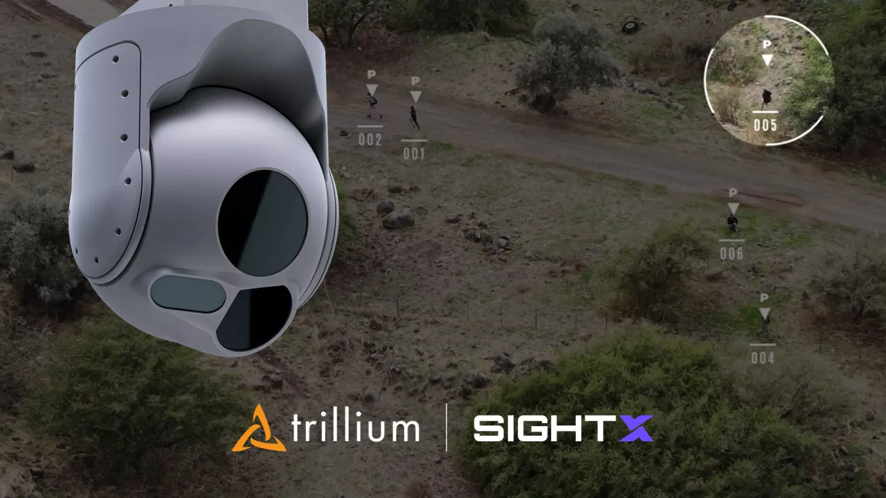The integration of SightX’s advanced AI into Trillium’s gimbals, will expand Trillium’s data product offering and further amplify customers’ abilities to execute ISR missions. img#1