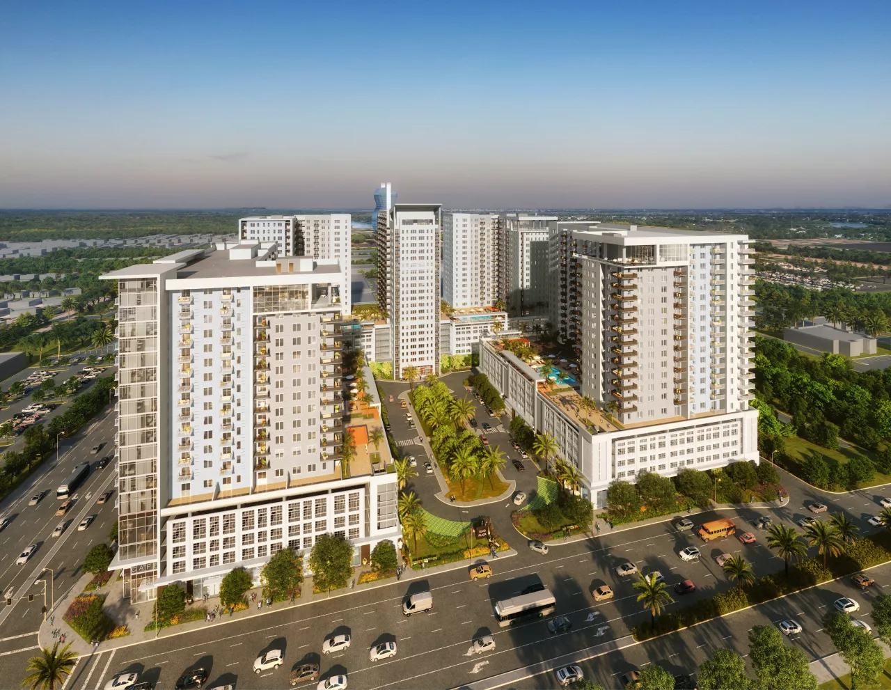 El-Ad National Properties Unveils Plans for The District in Davie, a Vibrant 2.8 Million-Square-Foot Rental Residential Apartment,