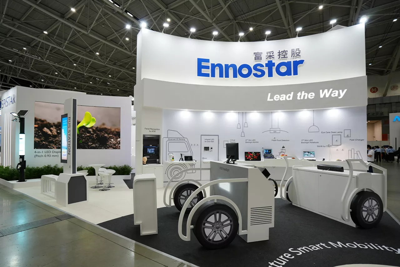 Ennostar's Booth at Touch Taiwan img#1