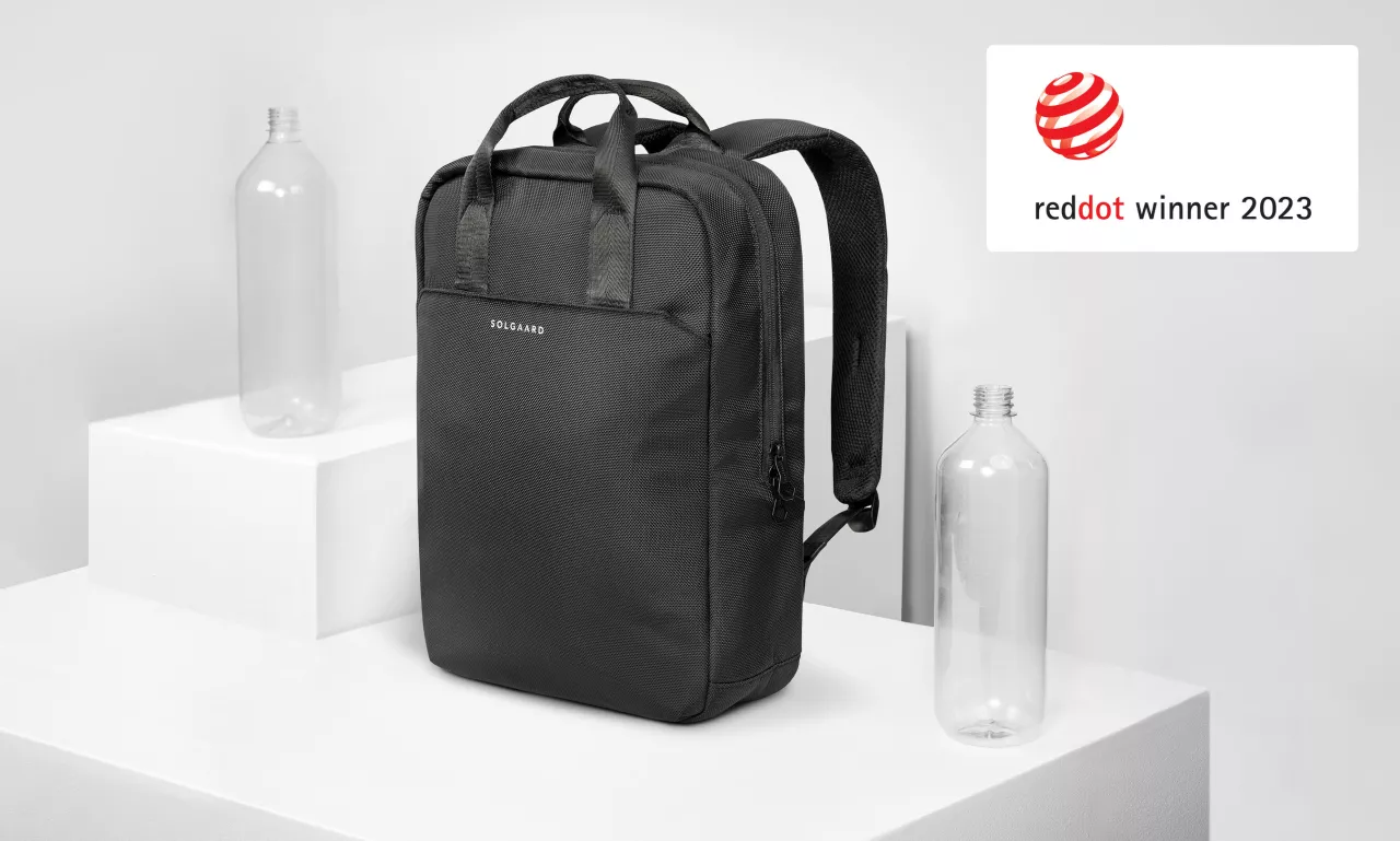 The Solgaard Circular Backpack Named 2023 Red Dot: Product Design Award Winner. (Photo: Solgaard) img#1