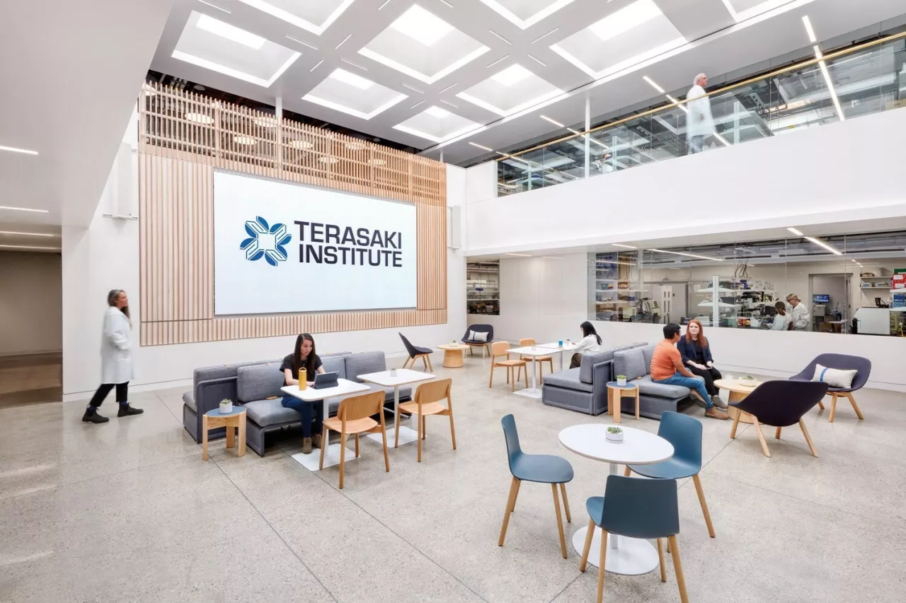 Terasaki Institute for Biomedical Innovation's newly-opened 50,000 sq ft research facility in Woodland Hills. The Grand Opening event will take place on April 29, 2023. img#1