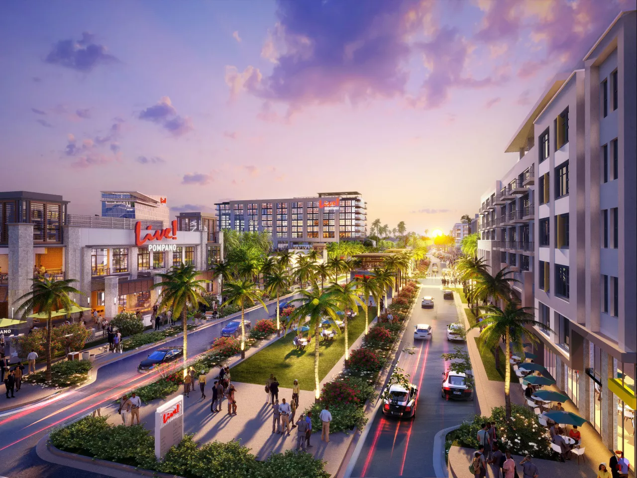 THE CORDISH COMPANIES AND CAESARS ENTERTAINMENT UNVEIL DETAILS FOR MAJOR POMPANO BEACH MIXED-USE DEVELOPMENT - THE POMP