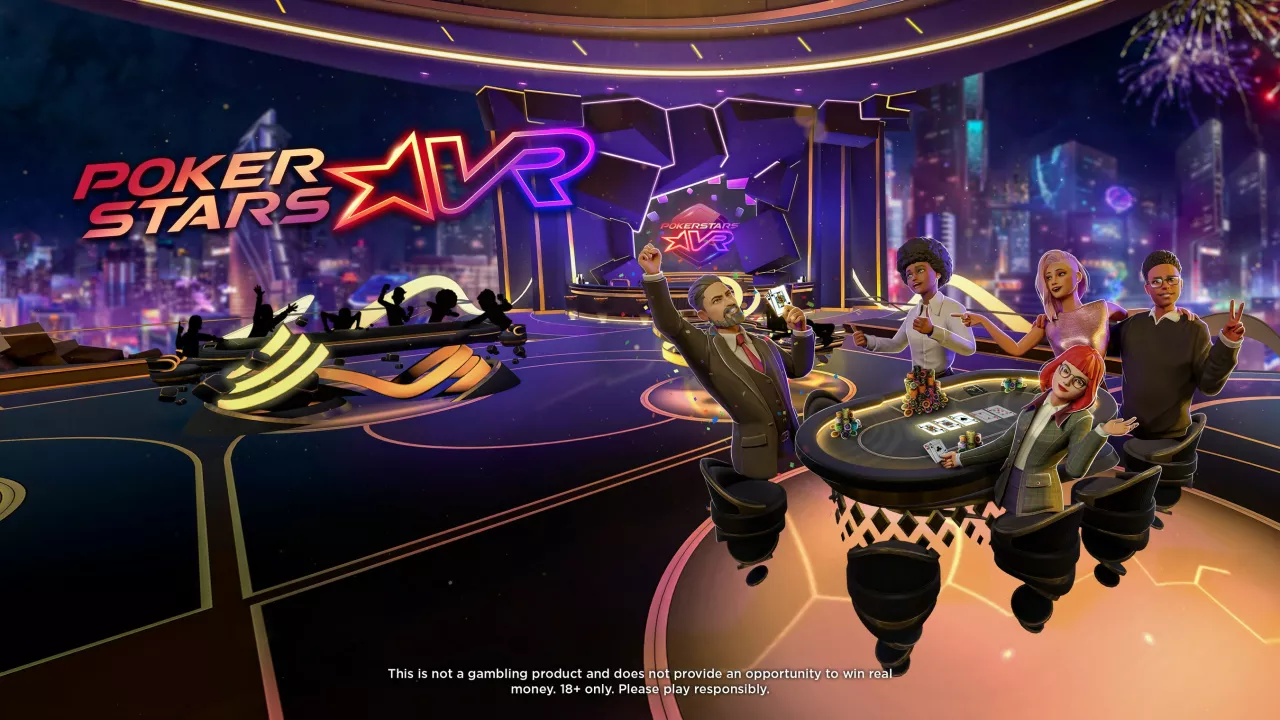 POKERSTARS VR LAUNCHES ON PLAYSTATION VR2