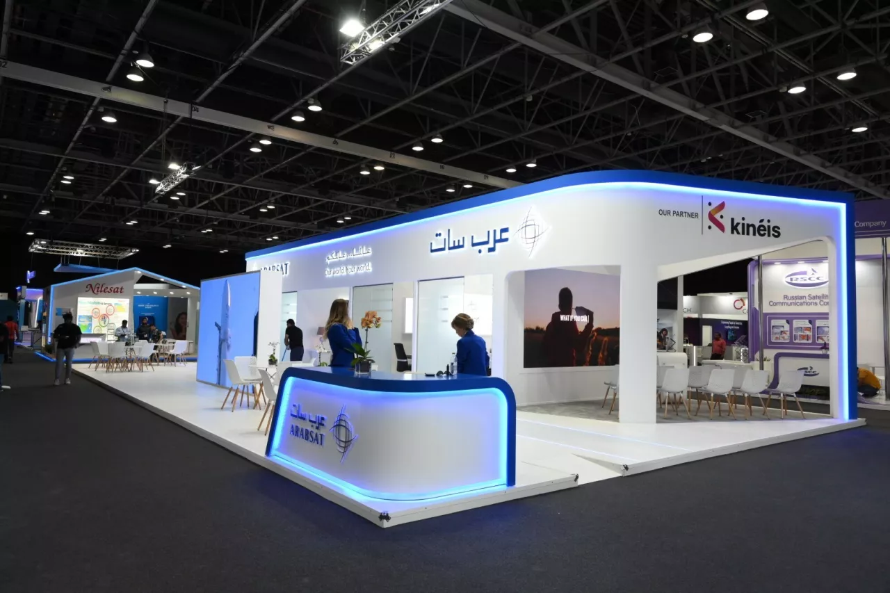 Arabsat Booth at CABSAT Exhibition img#2