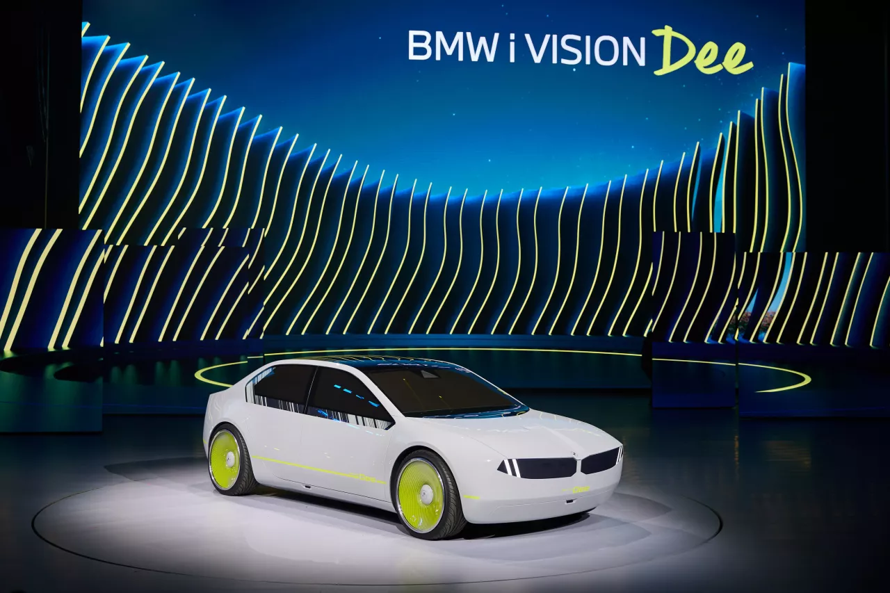 BMW i Vision Dee car unveiled by the BMW Group in January 2023 Copyright: BMW AG, Photographer Till Jenninger img#1