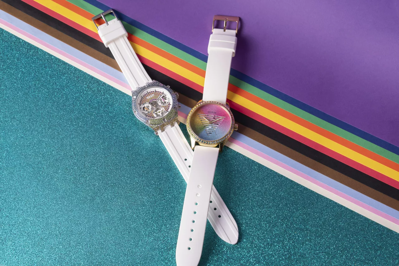 GUESS WATCHES DEBUTS ITS “WHAT MAKES YOU SPARKLE” CAPSULE IN CELEBRATION OF PRIDE MONTH img#1