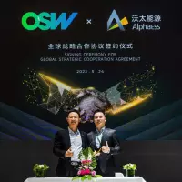 AlphaESS and OSW Announced Global Partnership for Expanded Product Sales Worldwide