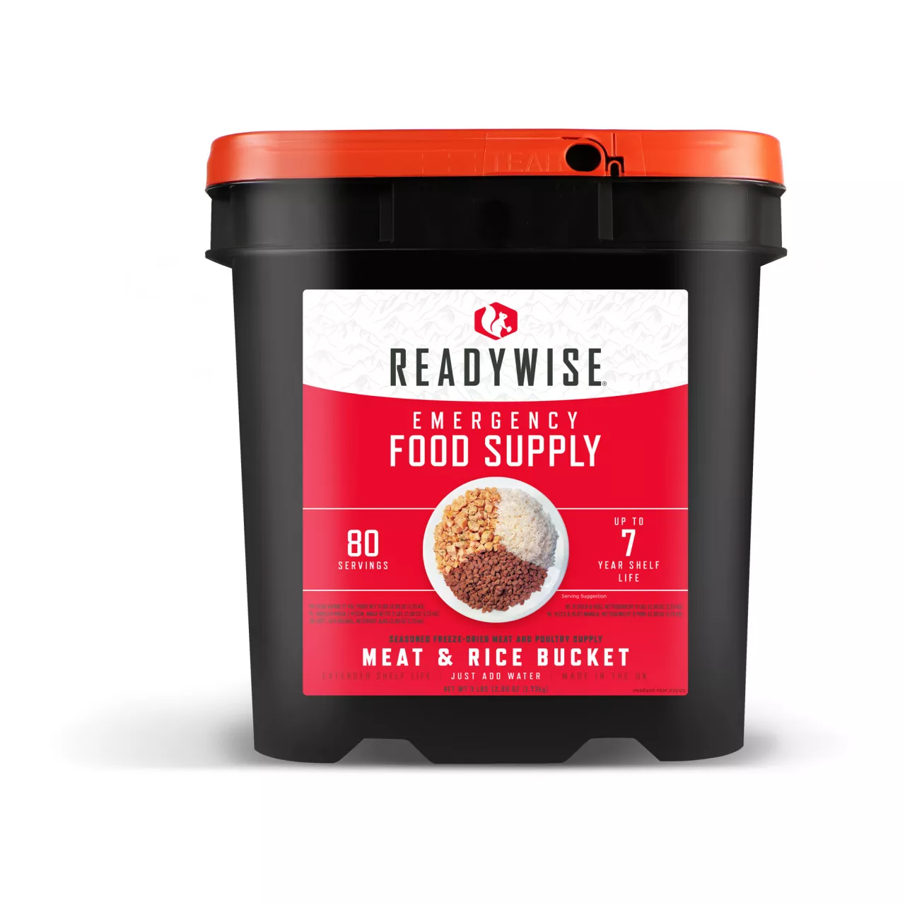 ReadyWise Launches 80-Serving Freeze-Dried Meat & Rice Bucket in Europe
