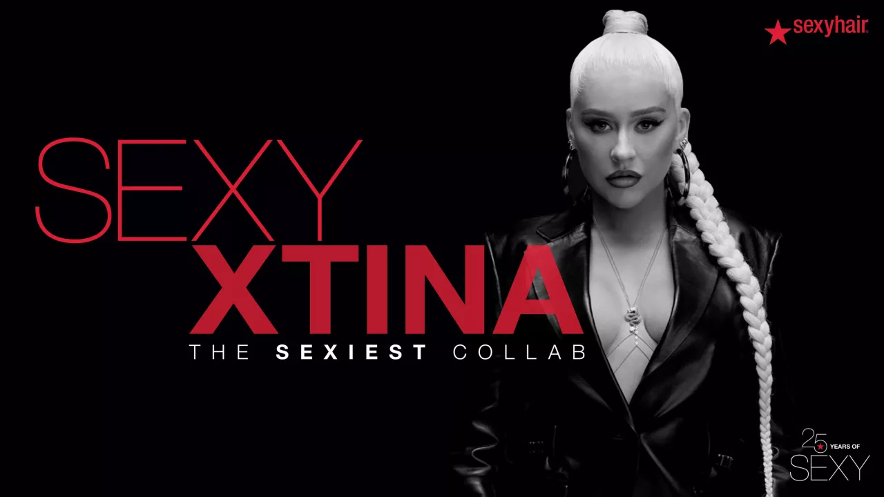 In honor of the 25th anniversary of SexyHair, the iconic haircare brand is collaborating with Christina Aguilera for a campaign that will showcase both ‘90s icons. img#1