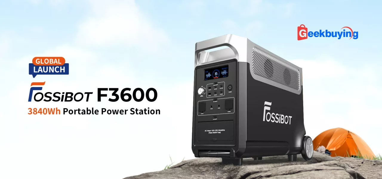 Fossibot Introducing an Innovative Portable Power Station - F3600