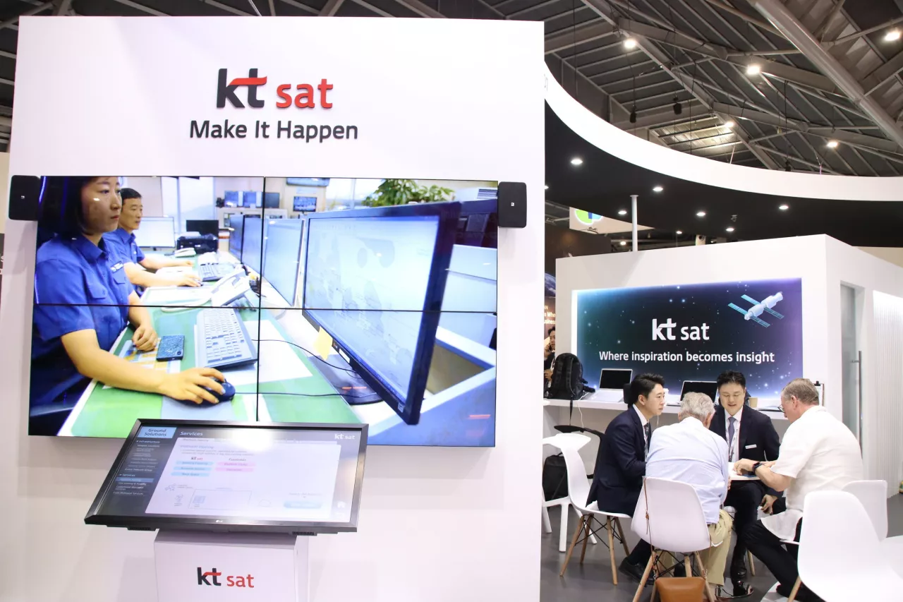 KT SAT, a leading satellite service provider in South Korea, participated in SatelliteAsia 2023 held in Singapore Expo from 7th to 9th of June. img#1