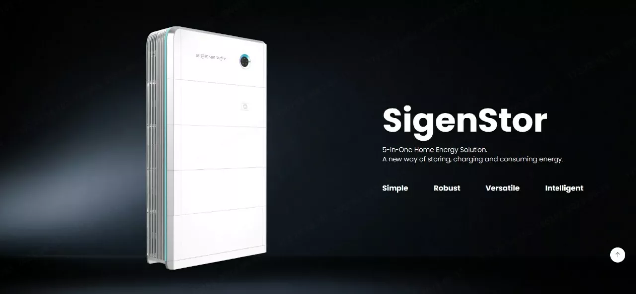 SigenStor, 5-in-1 energy storage system img#1