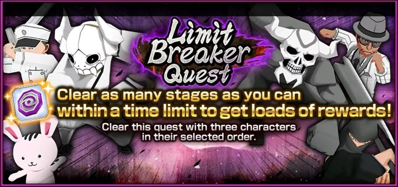 "Bleach: Brave Souls" New Single-Player Content "Limit Breaker Quest" Implemented Today