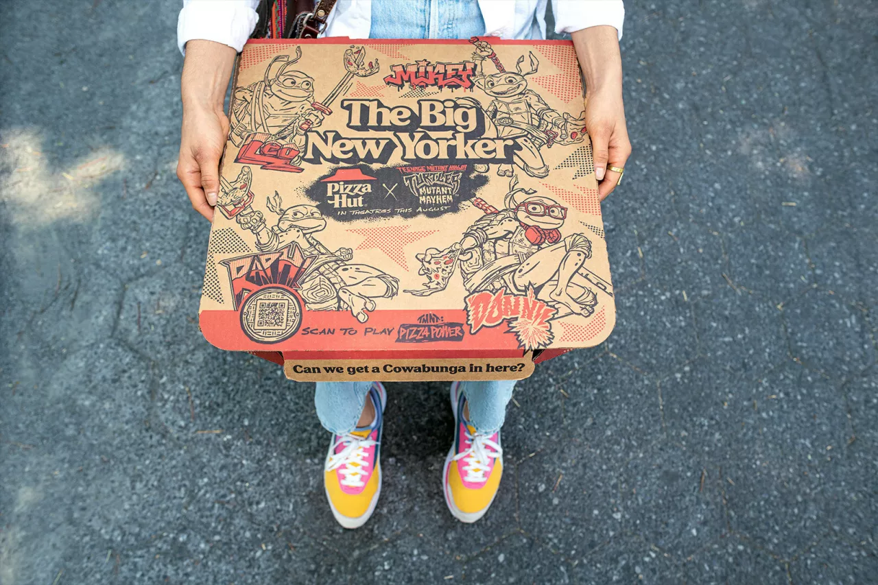 Pizza Hut Tests Underground Deliveries to Celebrate the Upcoming Release of the Teenage Mutant Ninja Turtles: Mutant Mayhem Movie img#4