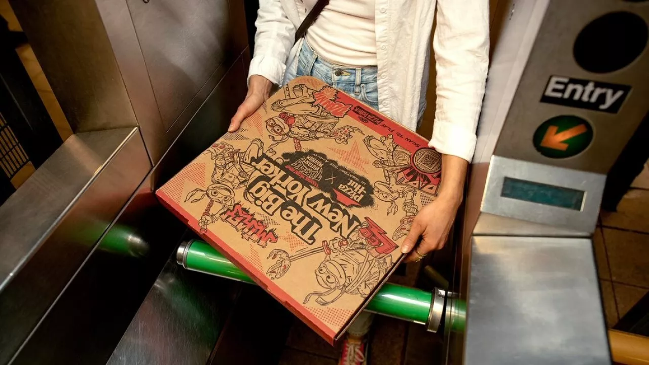 Pizza Hut Tests Underground Deliveries to Celebrate the Upcoming Release of the Teenage Mutant Ninja Turtles: Mutant Mayhem Movie img#3