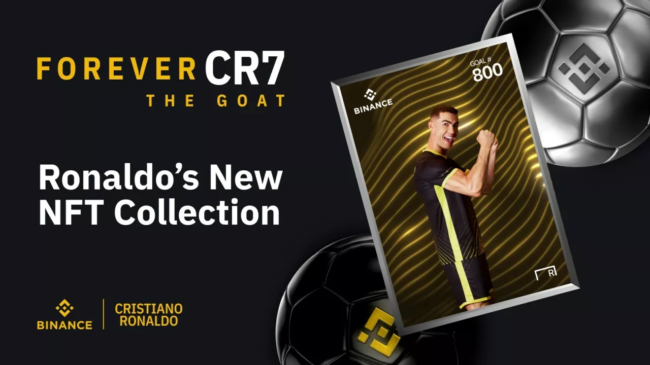 Binance Celebrates ‘The GOAT’ with New Cristiano Ronaldo NFT Collection img#1